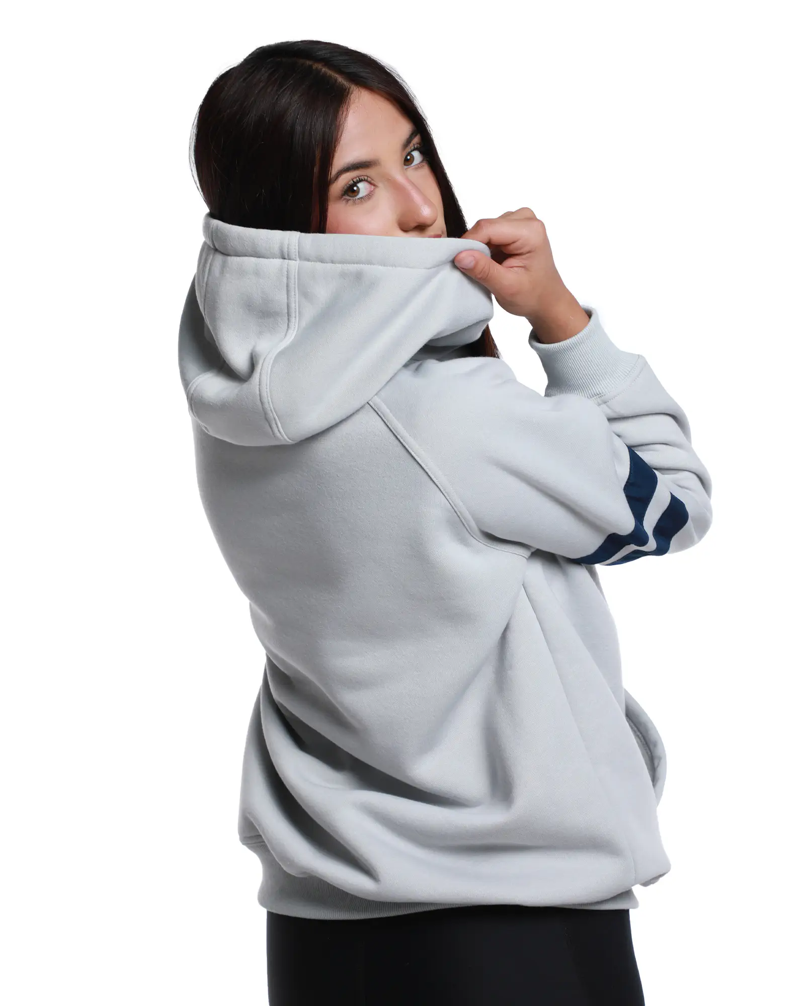 2DA SUDADERA HOODY FEM 1ER EQUIPO GRIS - Image 3