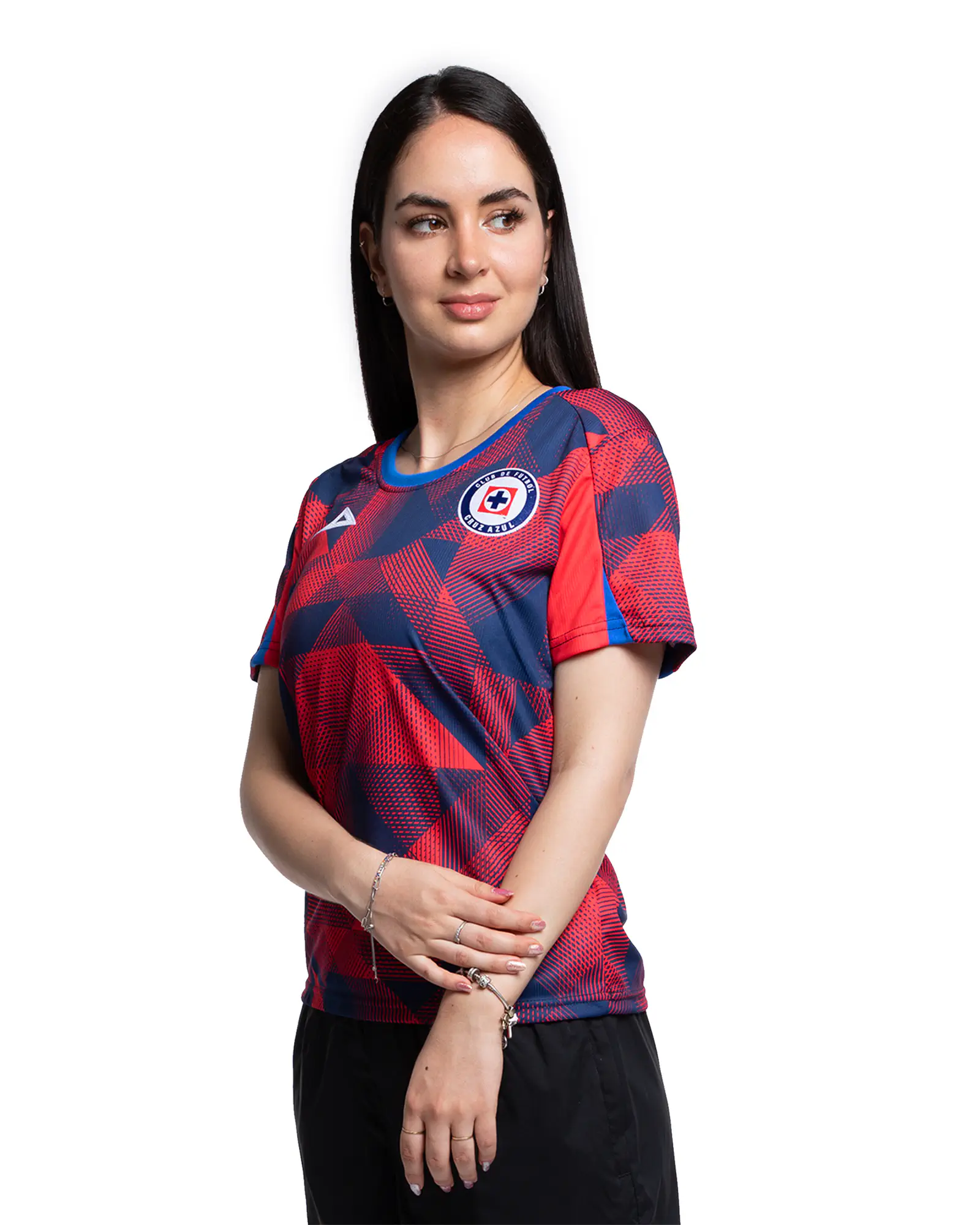 3RA PLAYERA DE CALENTAMIENTO FEM 1ER EQUIPO ROJO - Image 2