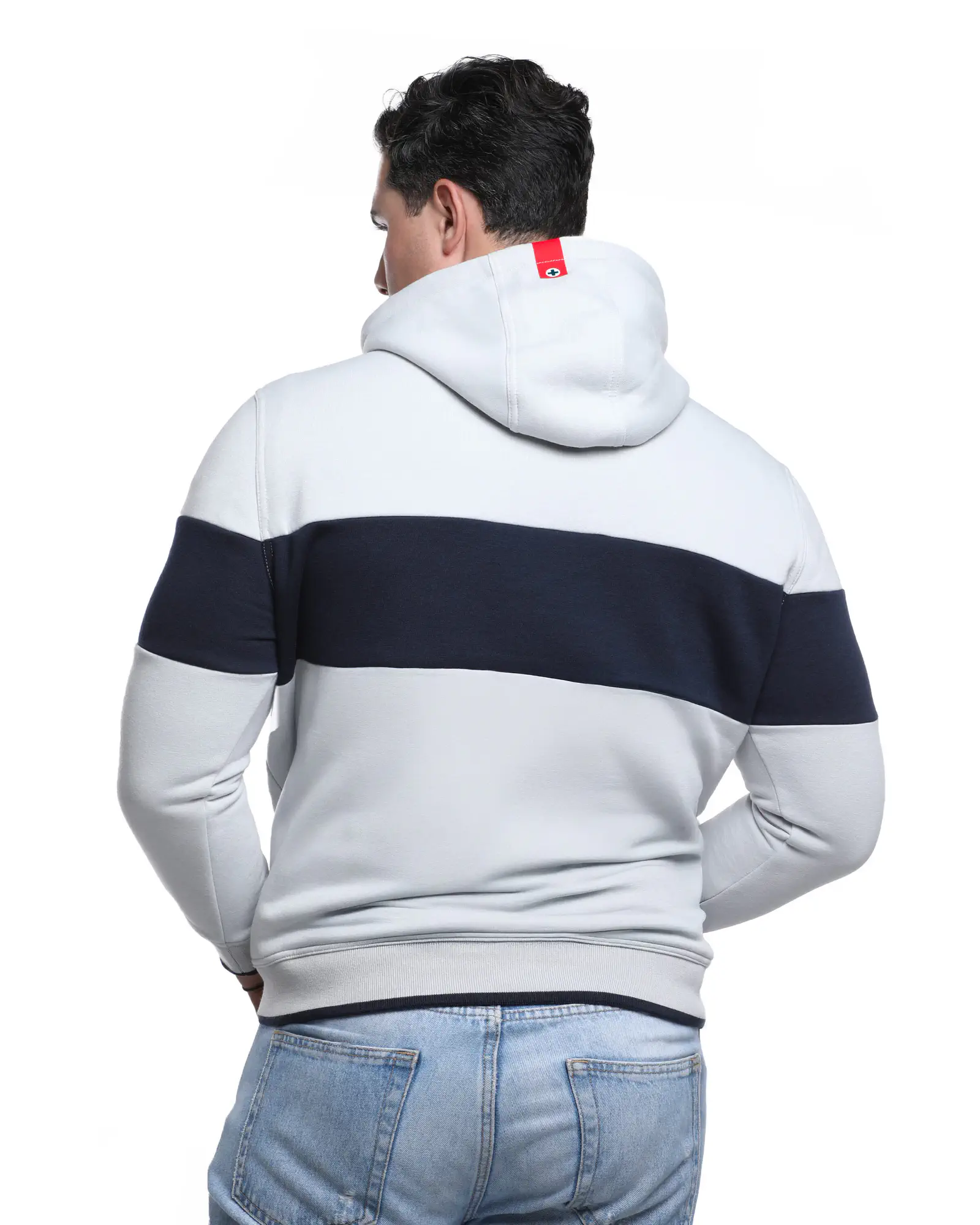 HOODIE URBANA GRIS/MARINO CABALLERO 25-26 - Image 3